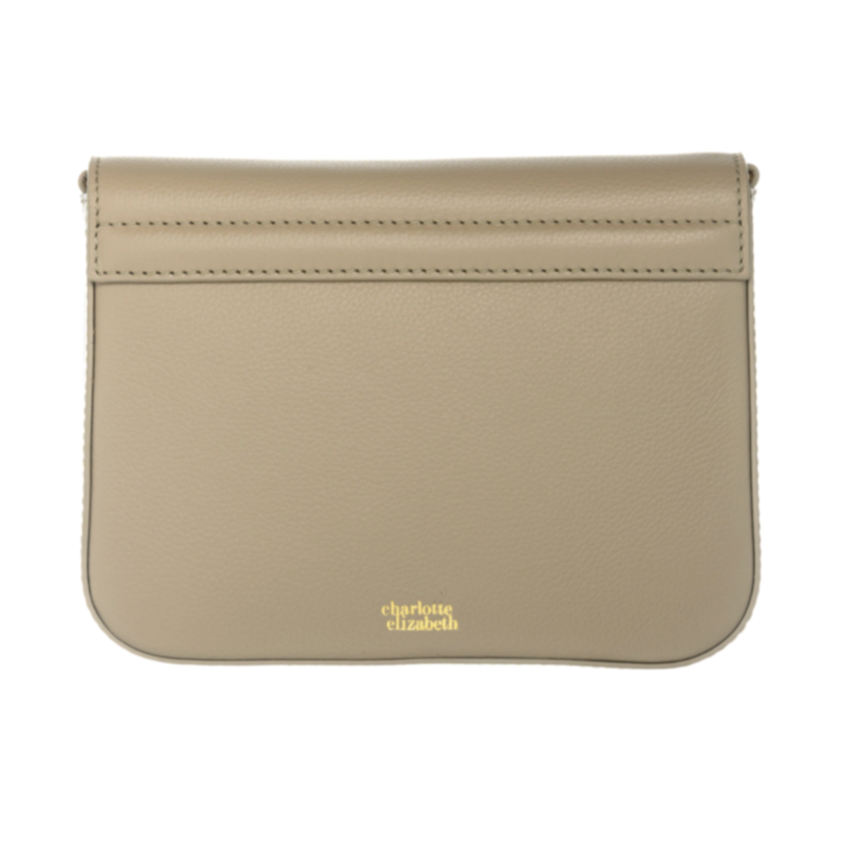 The Small Pelham | Leather Crossbody Handbag in Taupe