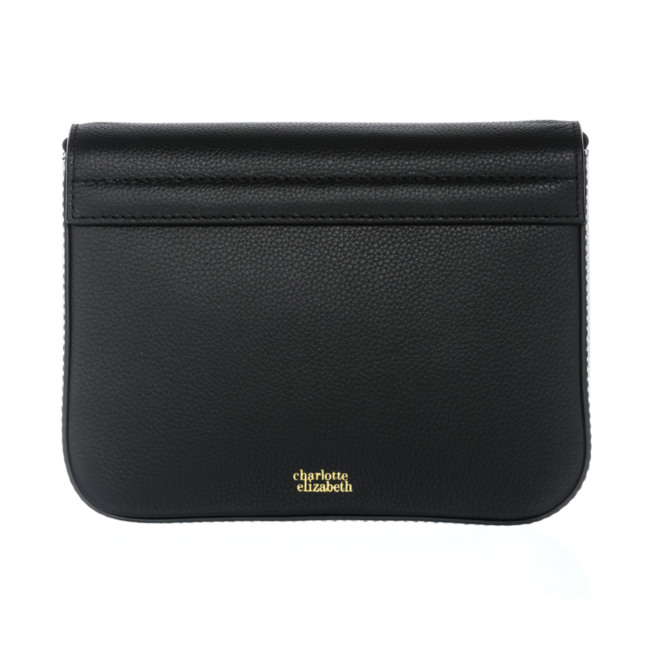 The Small Pelham | Leather Crossbody Handbag in Black