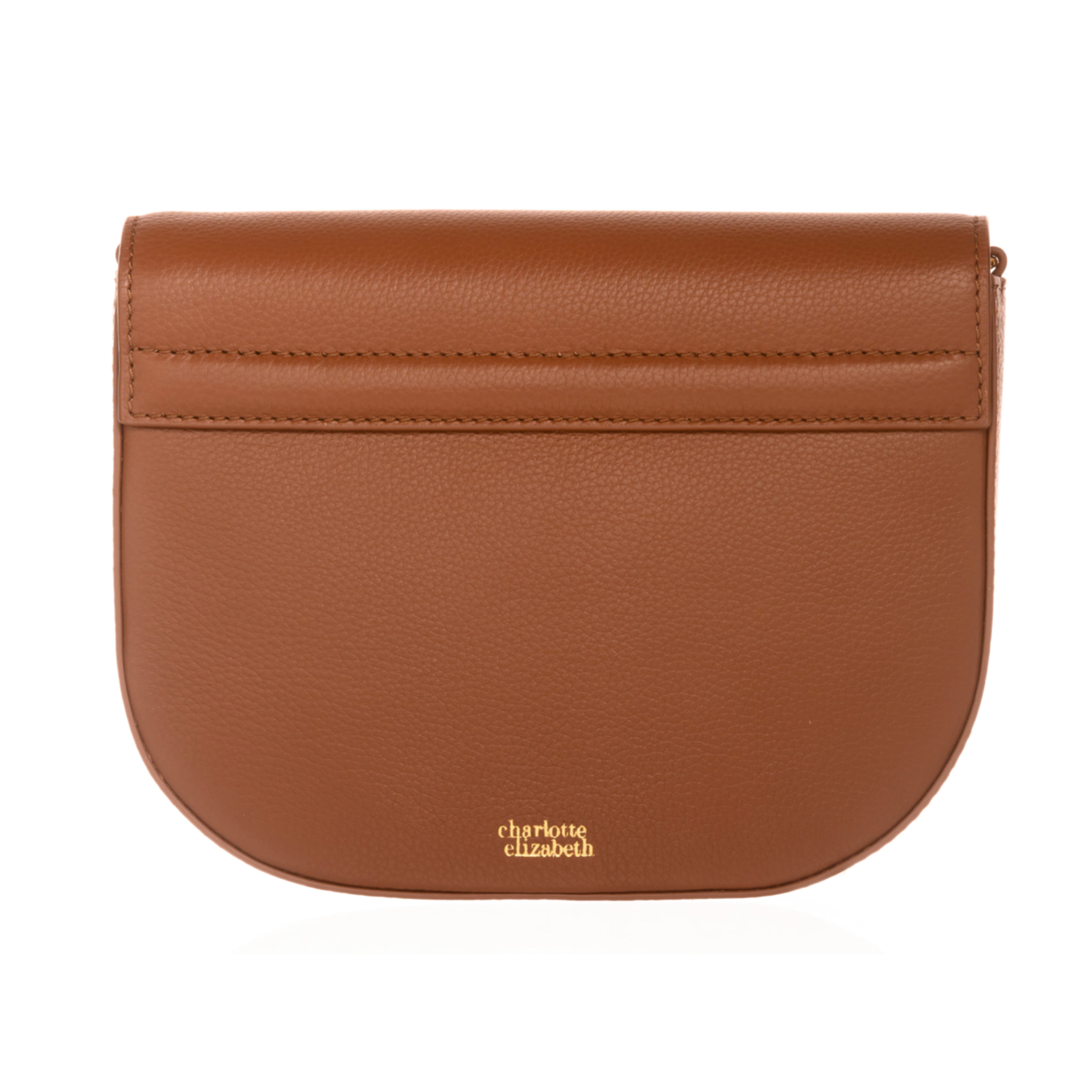 The Small Buttercup | Leather Crossbody Handbag in Chestnut