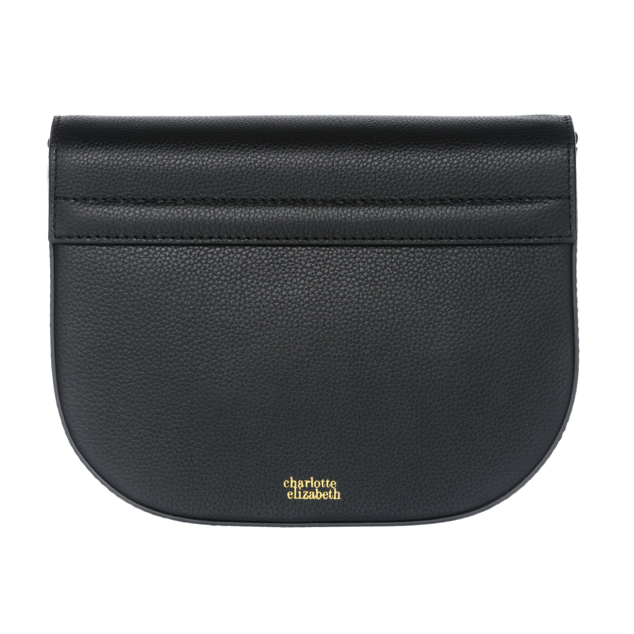 The Small Buttercup | Leather Crossbody Handbag in Black