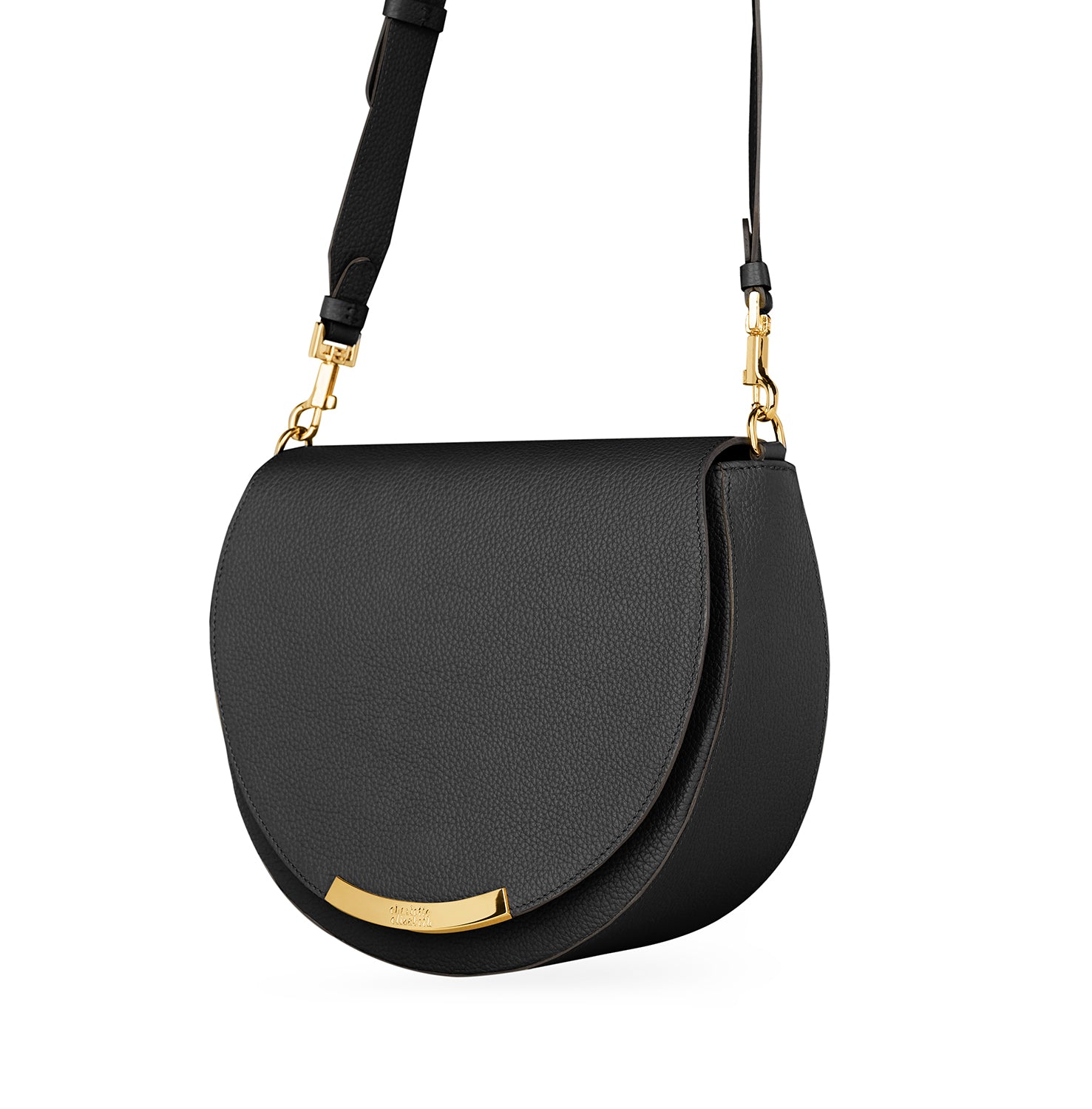 Meadow Crossbody Handbag Jet Black Charlotte Elizabeth